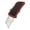 Red, variant on Black Black Aluminum Alloy Craft Knife With Non-Slip Grip Ideal For Precision Cutting And Outdoor Camping Activities