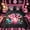 Black Pink 01, variant on Feelyou Rainbow Donut 67 Twin Bedding for Girls, Sprinkle Dessert Donut Bedding Comforter Set, Colorful Star Reversible, 7pcs