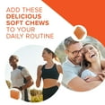 thumbnail image 5 of Qunol Turmeric and Ginger Soft Chews, 750mg Turmeric Supplement, Ultra High Absorption to Support Joint Health, 90 Count, 5 of 8