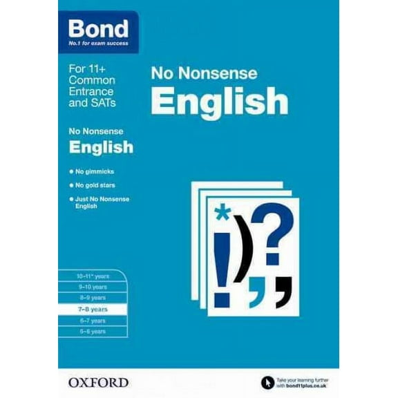 Bond 11 : English: No Nonsense