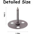 thumbnail image 5 of HWZWT Round nails coin nails 50 pieces, 5 of 5
