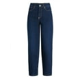 thumbnail image 5 of Free Assembly Women's and Women's Plus High Rise Straight Jeans, 30" Inseam, Sizes 0-26W, 5 of 5