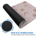 thumbnail image 6 of Long Mouse Pads for Desk,Pink Boho Bohemia Rainbow Hearts Pattern Desk Mats on Top Of Desks, Desk Mouse Pad Extra Large with 3mm Non-Slip Base and Stitched Edge for Gaming,Office,Work,Home 47.3"x23.6", 6 of 6