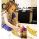 thumbnail image 3 of TOWO Wooden Stacking Blocks Balancing Game for Children - Moon Equilibrium Game Moon Wooden Stacking Blocks and Sorting Toy for 3 Years Old- Math Educ, 3 of 4