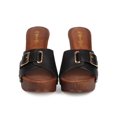 thumbnail image 4 of New Women Nature Breeze Vint-04 PU Open Toe Platform Buckle Chunky Heel Slide, 4 of 6