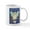 White, variant on CafePress - Blue & Gold Cancer Angel Mug - 11 oz Ceramic Mug - Novelty Coffee Tea Cup