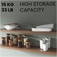 thumbnail image 6 of Light Brown Floating Shelf Set of 2, Wall Mounted Storage Shelves for Modern Home Decor, 6 of 6