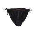 thumbnail image 2 of Aeropostale Womens Ruffle Waist Bikini Swim Bottom, Negro, Mediano Aeropostale Bikini, 2 of 2