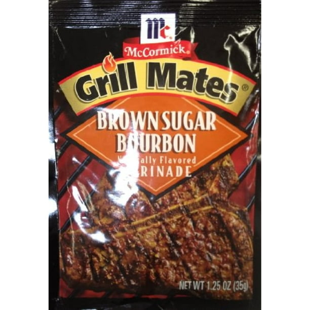 Mccormick Grill Mate Brown Sugar Bourbon Marinade 1.25Oz (10 Packets