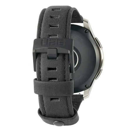 UAG - Leather Watch Strap for Samsung Galaxy Watch Series 46mm - Black