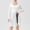 White, variant on Women's Long Sleeve Button Down Cardigan Coat - Breathable Loose Fit Knit Duster Sweater for Casual Office, Weekend Brunch, or Date Night