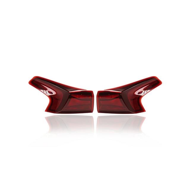 Tail Light Assembly - Compatible/Replacement for '19-20 Hyundai Santa Fe SE/SEL/Plus - Halogen, Outer On Body Quarter Panel - Pair, Left Driver + Right Passenger Set - 92402S2000, 92401S2000