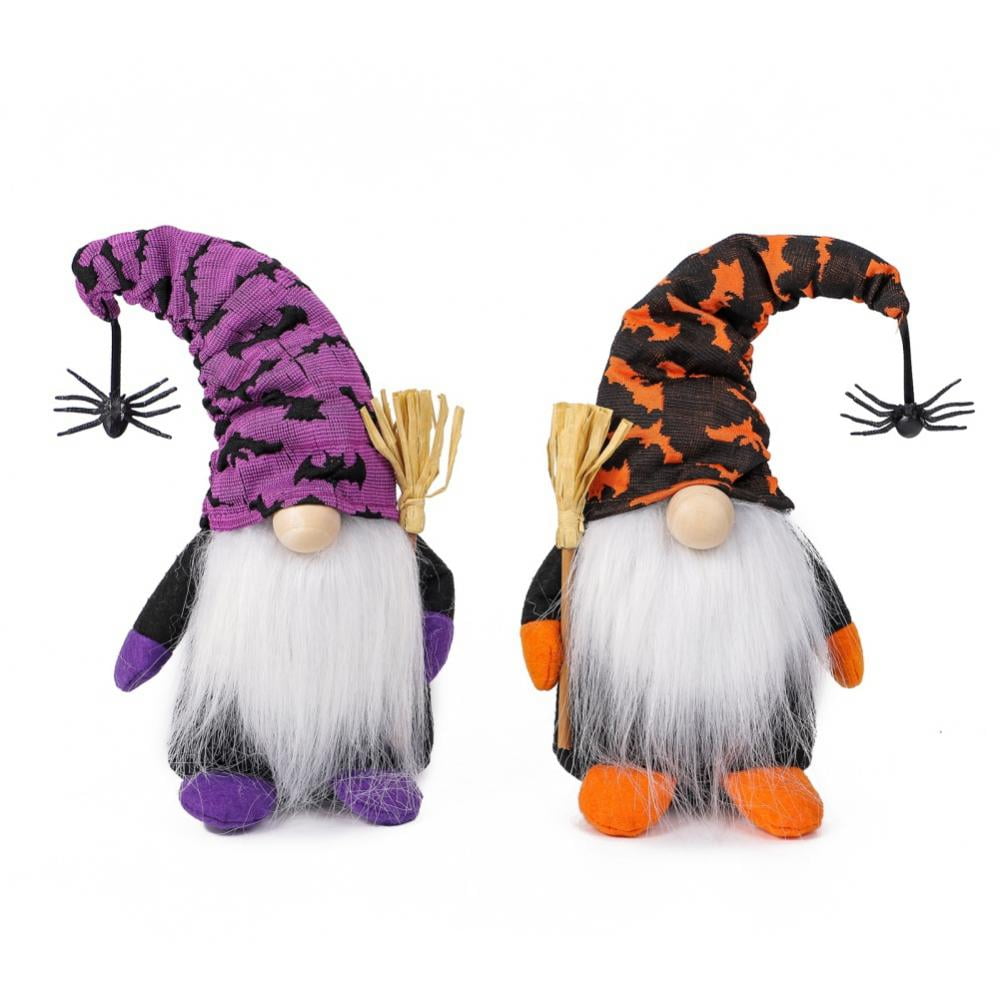 Details about   Halloween Gnome Plush Kids Birthday Gifts Decorate The Desktop Faceless Doll 
