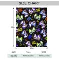 thumbnail image 3 of Classic Game Blanket Fashion Throw Blanket for Couch, Lightweight Warm Plush Fleece Blanket Super Soft Fuzzy Throws, Home Decor Flannel Blanket for Sofa Bed Office (Classic Game,50×60inch), 3 of 6
