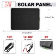 thumbnail image 4 of Kenally montado en el coche con Panel Solar de 12V, carga de energía de resistente al agua con Cable para vehículo, Vehículos, repuestos y accesorios Mis 5W, 4 of 6