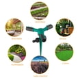 thumbnail image 2 of mmirethe 360Â° Rotating Lawn Sprinkler Automatic Garden Water Sprinklers Long Distance Lawn Irrigation Sprinkler, 2 of 6