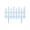 C, variant on White Plastic Garden Fence Insert Picket Fences Decoration for Yard Lawn Flowerbeds Plant Borders Decoration