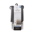 thumbnail image 7 of Mainstays Black and White Ombre Waterproof Recycled PEVA Shower Curtain Set with 12 Hooks, 70 in x 72 in, 7 of 7