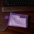 thumbnail image 4 of Vintage Transparent Mesh Coin Purse with Zipper - Mini Travel Pouch for Lipstick, Cards, Keys and Small Essentials - Lightweight Portable Bag for Women, Daily Use, Commuting and Organization, 4 of 6
