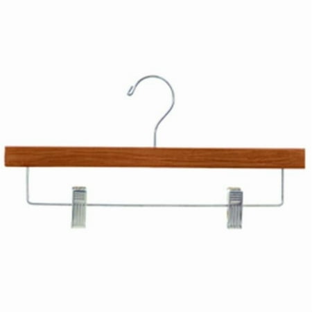 Econoco 14 in. Pant-Skirt with Satin Chrome Hooks and Bar with Clips pack of 100