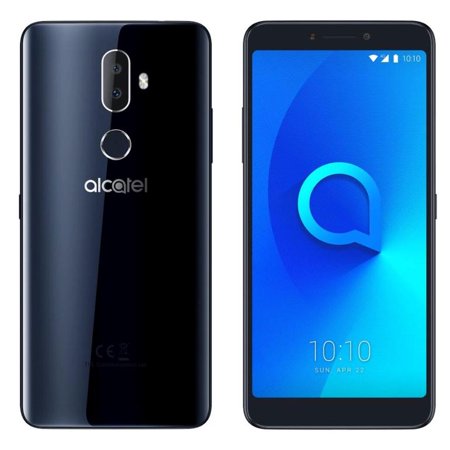 Alcatel 3V - Unlocked 4G LTE Phone 6" 2K Display Android Oreo 2+16