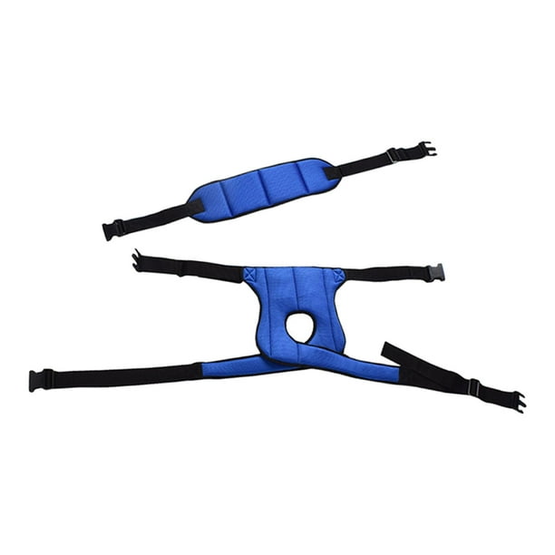 Silla de ruedas Cinturón de seguridad Seguridad Antideslizante Protector Transpirable Cintura Accesorios para piernas Arnés de sujeción para Azul Sunnimix Cinturón de seguridad para silla de ruedas