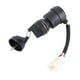 thumbnail image 4 of CHICIRIS Universal 5 Cables 5 Pines Interruptor De Llave De Encendido Bloqueo De Arranque Con 2 Llaves, Perfecto Para La Mayoría De Motocicletas ATV De 50-250, Para Go Kart, 4 of 7