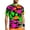 4, variant on T Shirt For Men Blue Neon Paint Gym Summer Abstract Liquid Funny T-Shirts Popular Tshirt For Men Des