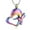 Rainbow, variant on Personalize Hummingbird Love Cremation Jewelry for Ashes Holder Urn Necklace for Ashes of Loved One