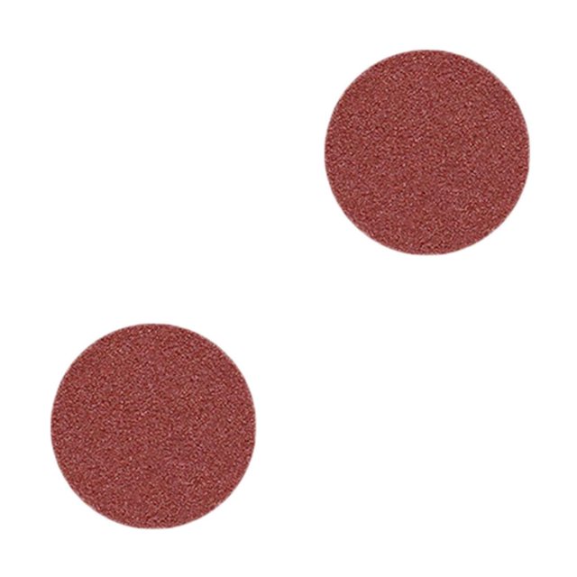 relayinert 10 Pcs 100mm 180 Grains Papier de Verre Polissage Disques de Papier Outils de Broyage Ronds Rouges pour 4 Pouces 120 mesh 2Ensemble