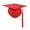Red-Childre, variant on Academic Bachelor Hat School Congratulation Adult Hat Ceremony Party Supply for Parties and Performances