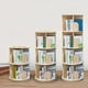 thumbnail image 3 of Estantería giratoria Heehee de madera de 3 niveles para niños y adultos, 3 of 7