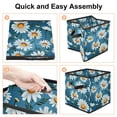 thumbnail image 4 of Daisy Foldable Storage Basket with Handle, 10.8"x10.5"x10.6", Large Capacity - Storage Bin, Toy Box, 4 of 6