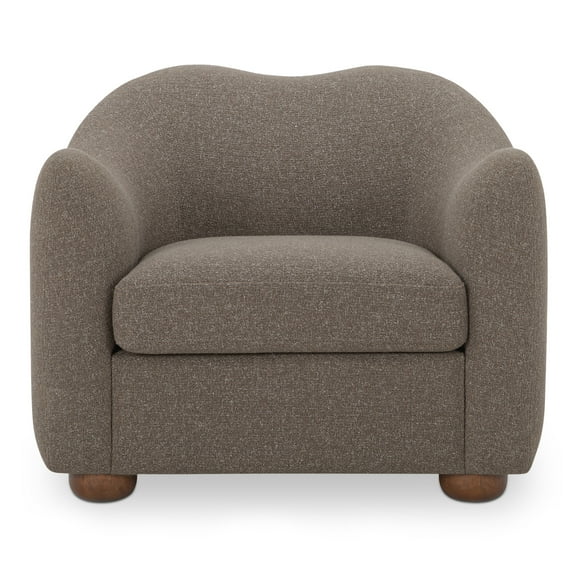 Moe's Home Collection Bria Occasional Chair Fabric Brown
