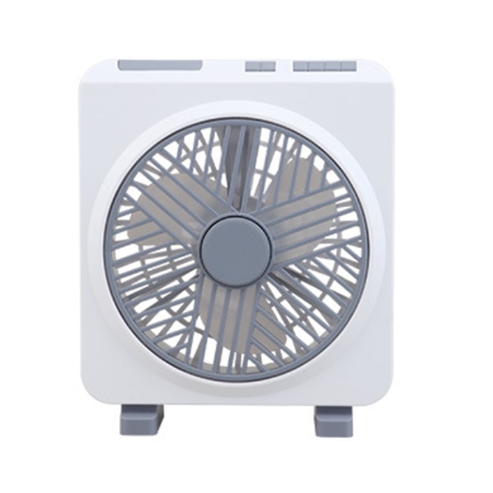 Small Table Fans Rechargeable Portable Tilt Folding Desk Fans Battery
