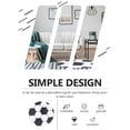 thumbnail image 3 of WEUVEB Alfombra Para De Oficina Y Hogar Con Único De Fútbol Y Material Resistente, 3 of 8