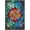 500 PCS, variant on Stained Glass Mandala Flower 500 Piece Jigsaw Puzzle for Adults, Intricate Mosaic Artwork, Relaxing Brain Challenge Puzzle & Meditation Room Decor