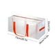 thumbnail image 3 of Bolsa de Mudanza de Gran Capacidad, Repelente Al Agua, de Plástico. Cómoda, Fácil de Transportar, con Doble Cremallera y Que Ahorra Espacio. | 87 L / 23 Galones Estadounidenses | Naranja | Ideal para, 3 of 6