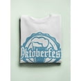 thumbnail image 3 of Oktoberfest Rubber Stamp Sweatshirt Women -Image by Shutterstock, Female x-Large, 3 of 4