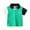 Green, variant on Boys Performance Polo Fashion Stripe Graphic Printed Pullover Toddler Kids Shirts Chest Pocket Beach Holiday Top Green 6-7 Years