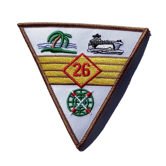 Marine Air Group MAG-26 Patch-Plastic Backing/Sew On 4.25"