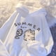 thumbnail image 4 of Sudadera con capucha de moda para niños y niñas de primavera y otoño de 2023, sudadera con capucha de dibujos animados de gatos, ropa informal para niños, sudadera tipo pulóver, 4 of 4