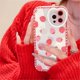 thumbnail image 1 of Encantadora funda de teléfono Cherry Strawberry para iPhone 11 12 13 Pro Max XR XS Max X Love Heart, protección de cámara, parachoques de silicona transparente Tan Jianjun unisex, 1 of 2
