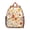 Citrus-23, variant on Tropical Flower and Leaves Students Backpack - Vintage Floral and Skull Design with Comfortable Dual Shoulder Support, Lightweight School Bag for Developing Students