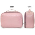 thumbnail image 4 of Mziart Insulated Lunch Bag for Women, Cute Bento Lunch Box Containers Reusable PU Leather Portable Lunch Tote Lunch Cooler for Work Picnic Travel (Pink), 4 of 9