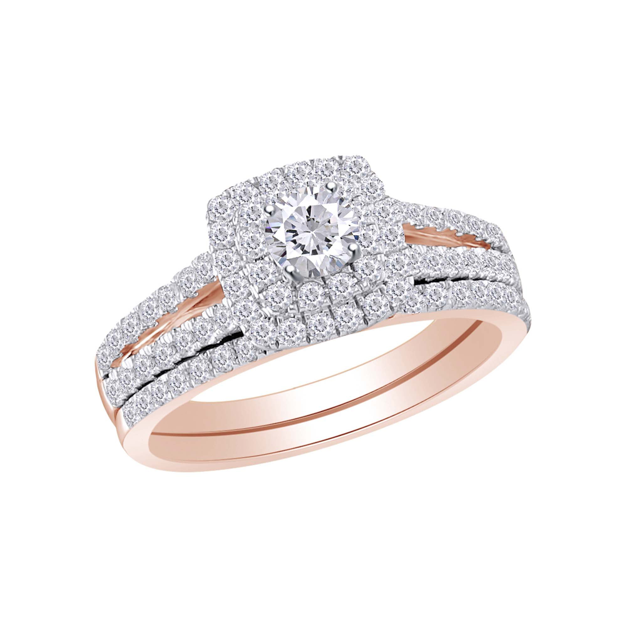 Details about   Ladies 14K Wedding Band With A Diamond 