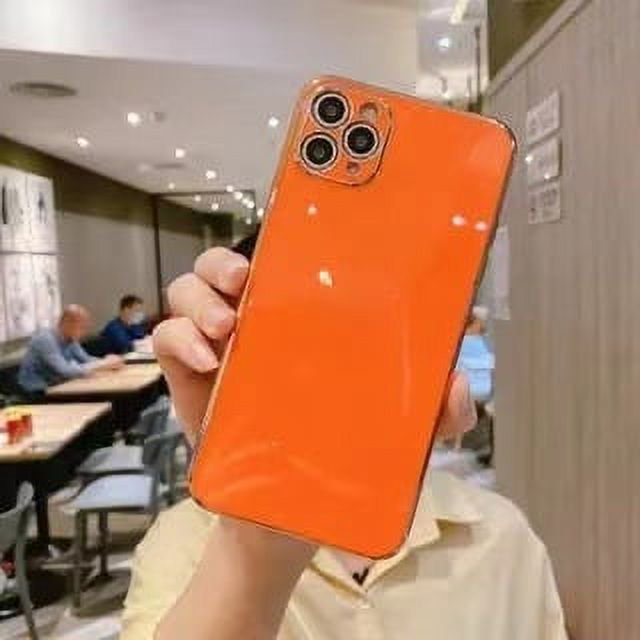 Luxury Gold Plated Electroplated Case for IPhone 11 12Pro Max 8 Plus XR XS Silicone Lens Protection 13 Pro Max 14 Cover