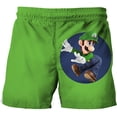 thumbnail image 2 of 2023 Mario Baby Boy traje de baño pantalones cortos niños traje de baño verano pantalones cortos dibujos animados Super Mario bebé traje de baño playa Pants120 heqiyong CONDUJO, 2 of 2
