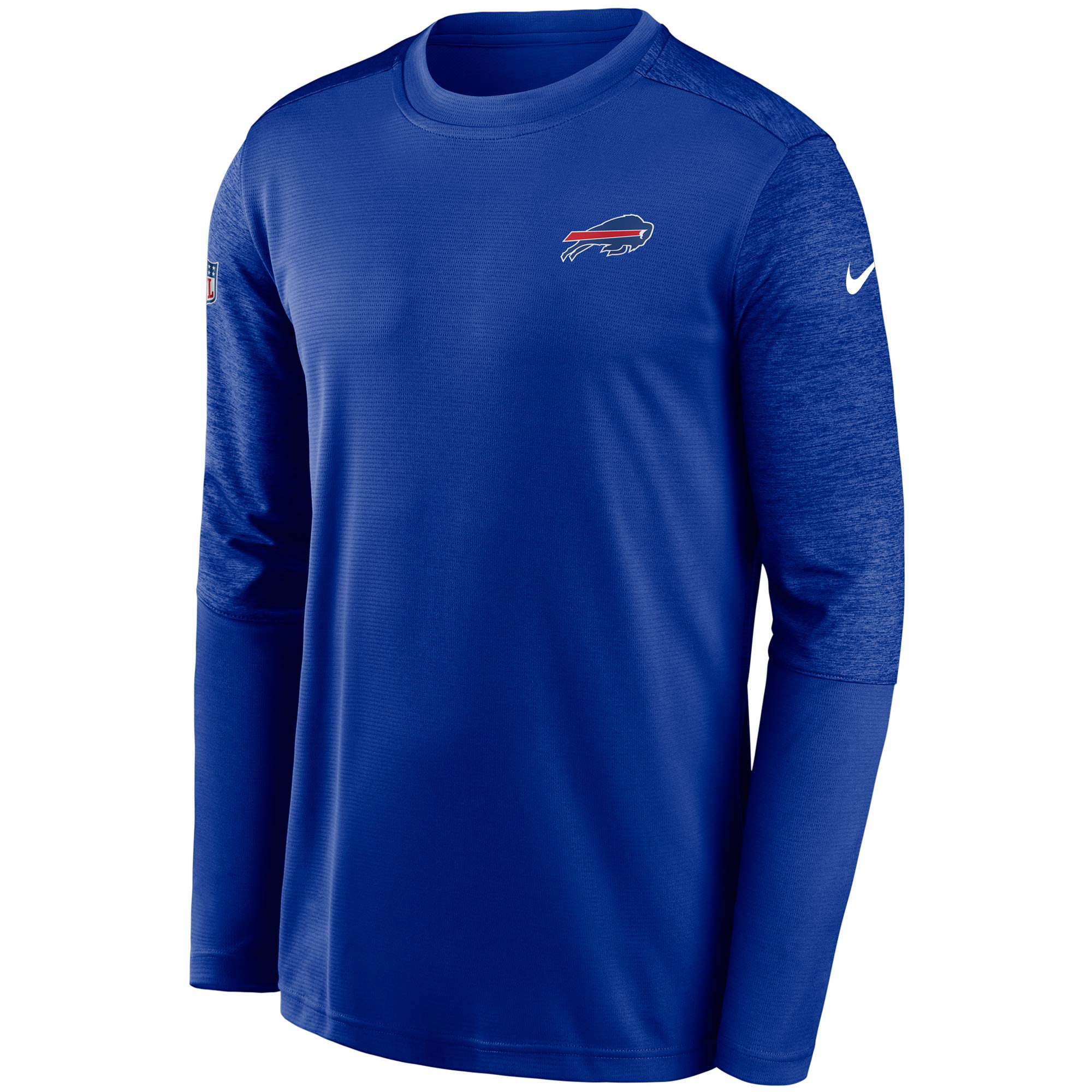 ماركة شاريول Buffalo Bills Nike Sideline Coaches UV Performance Long Sleeve T-Shirt -  Royal/Heathered Royal ماركة شاريول