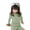 B, variant on Beautyzll Toddler Baby Girls Long Sleeve Shirts 1-10T Kids Soft Basic Cotton T-Shirts Top Solid Color Layering Tees